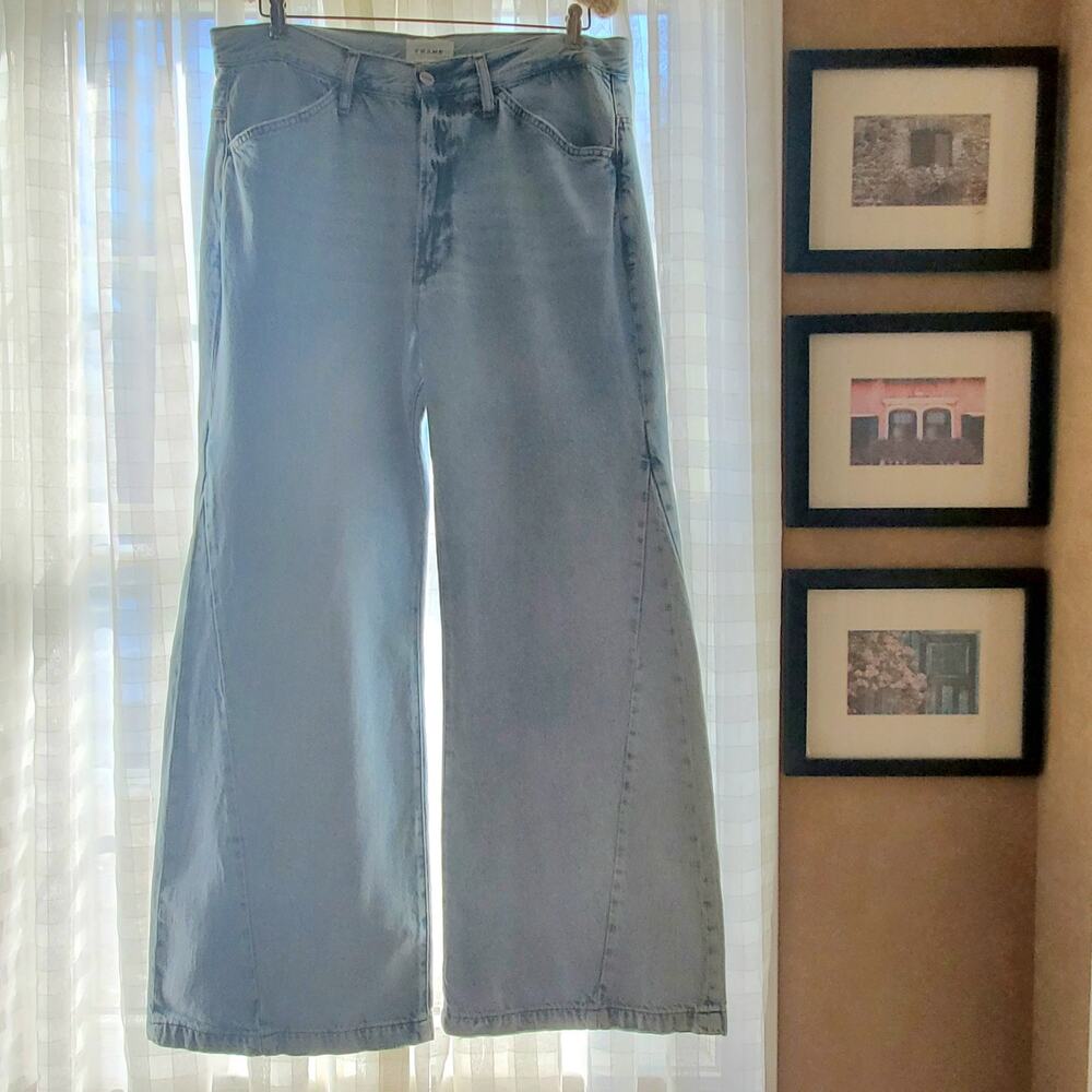 FRAME Le‎ Baggy Polazzo Jeans sz30 - Picture 2 of 8
